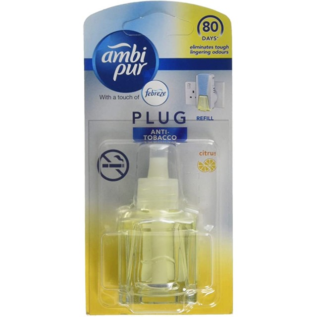 AMBI PUR DOPUNA ZA ELEKTRIČNI APARAT ANTI TOBACCO 20ML